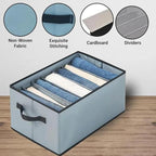 Foldable Stackable Storage Box Clothe Organizer (Pack of 2)