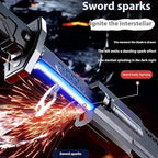Multicolor LED Light Toy - Spark Sword with Sound & Fog Effects