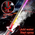 Multicolor LED Light Toy - Spark Sword with Sound & Fog Effects