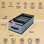 Foldable Stackable Storage Box Clothe Organizer (Pack of 2)